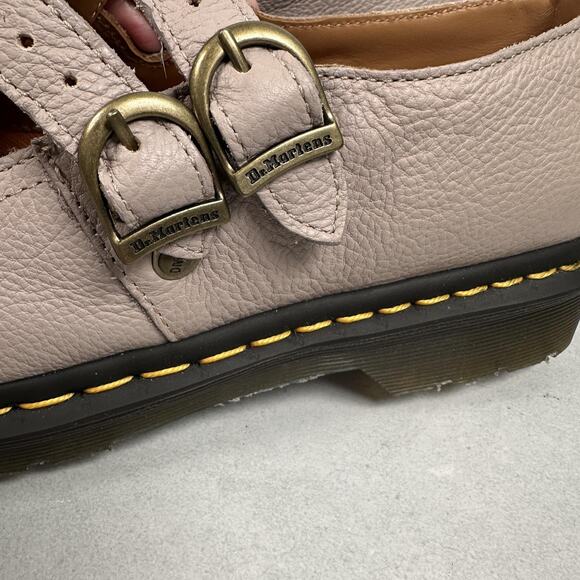 Dr Martens Shoes Womens Size 10 Ambassador Mary Jane Double Strap Heart Cutout - Picture 5 of 11